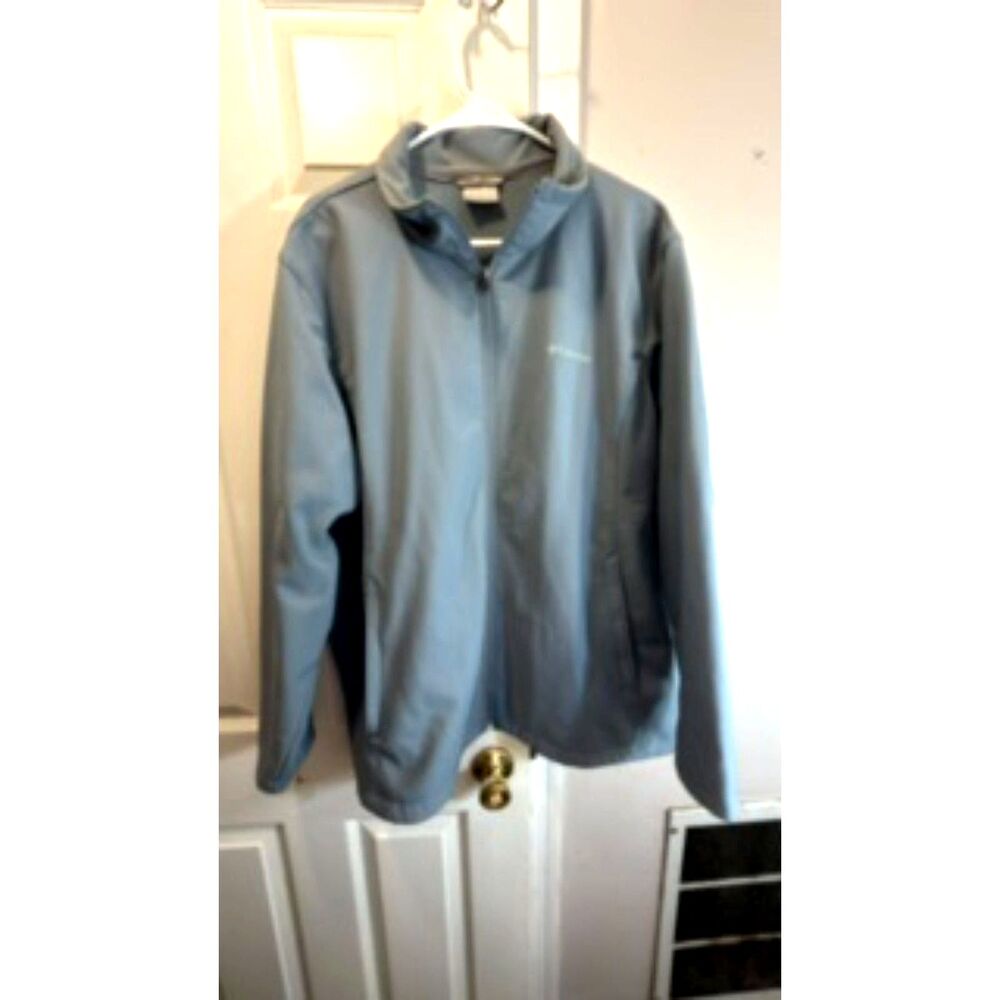 Columbia Grey Ascender Wind/Water Resistant Jacket  Size 3X